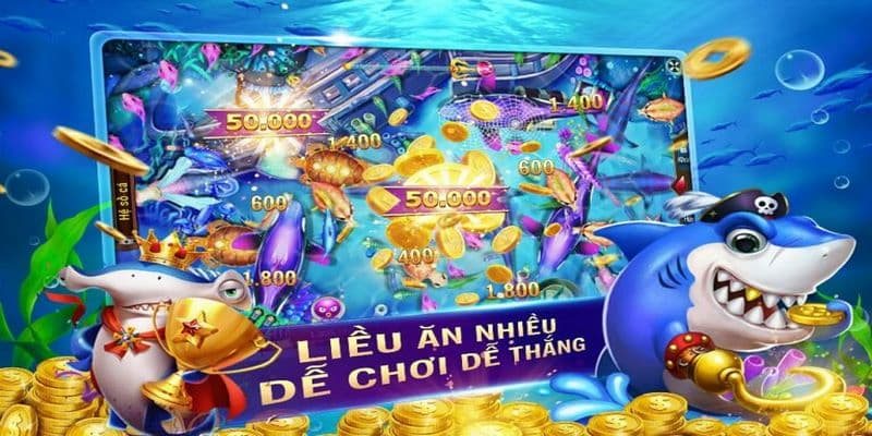 Tập trung vào những con cá lớn để thu về điểm số cao và phần thưởng hấp dẫn